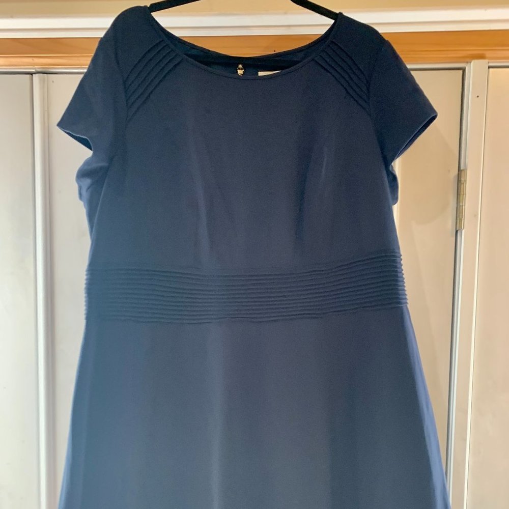 Eliza J ponte cap sleeve Fit & Flare Dress 20W